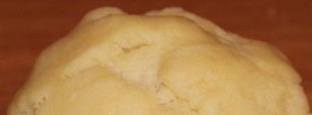 тесто с творожным сыром. Шаг 2