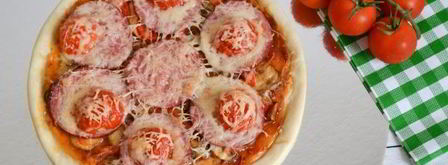 тонкое тесто для пиццы без дрожжей. Шаг 20