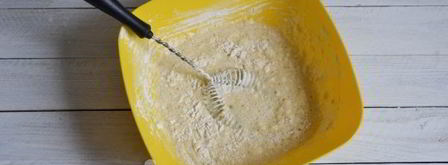 тонкое тесто для пиццы без дрожжей. Шаг 5