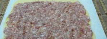 творожное тесто с фаршем. Шаг 7