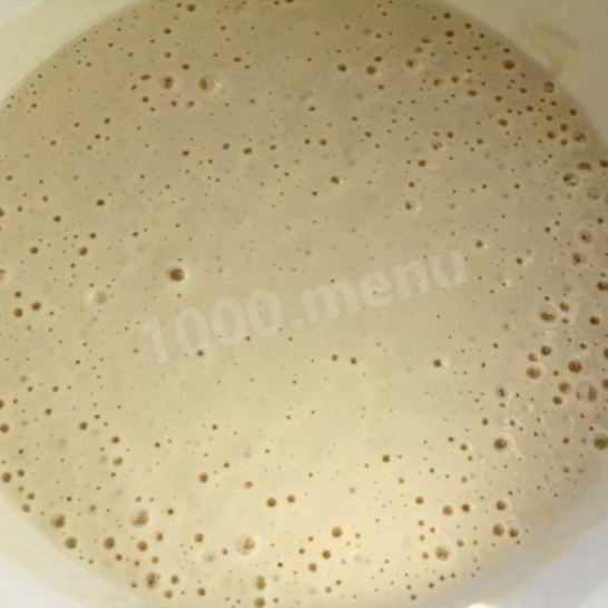 Рецепт жидкого пышного теста для пирога