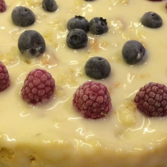 Рецепт бисквитного торта с заварным кремом по-новому