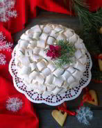 Черничный медовик