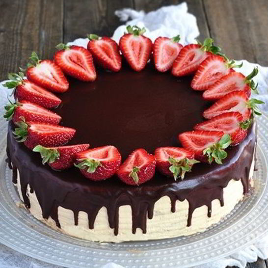 Рецепт красивого торта