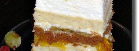 медовик с апельсинами и бананами. Шаг 7