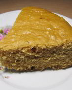 Медовый бисквит к посту