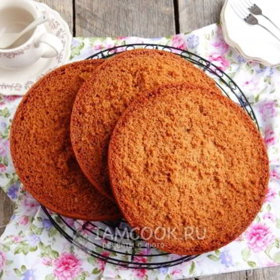 Рецепт медового бисквита в мультиварке