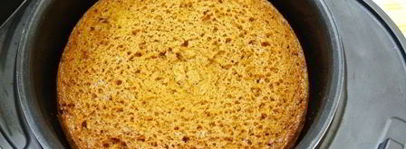 медовый бисквит в мультиварке. Шаг 14