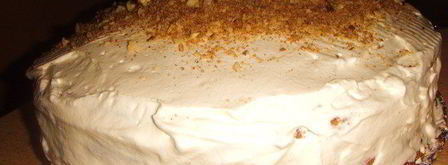 медовый торт с орехами и черносливом. Шаг 9