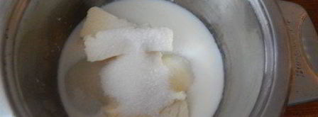 молочный торт с карамелью и шоколадом. Шаг 3