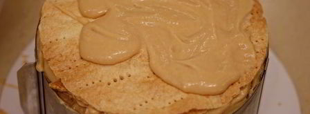 наполеон с заварным карамельным кремом. Шаг 19