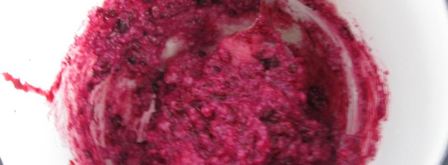 постный полезный чечевичный торт с ежевичным кремом. Шаг 2