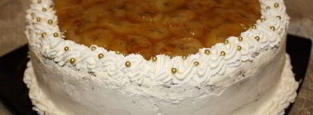 шоколадно-банановый торт. Шаг 13