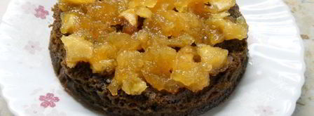 шоколадный бисквит в микроволновке. Шаг 5