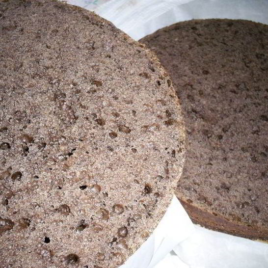 Рецепт шоколадного бисквита