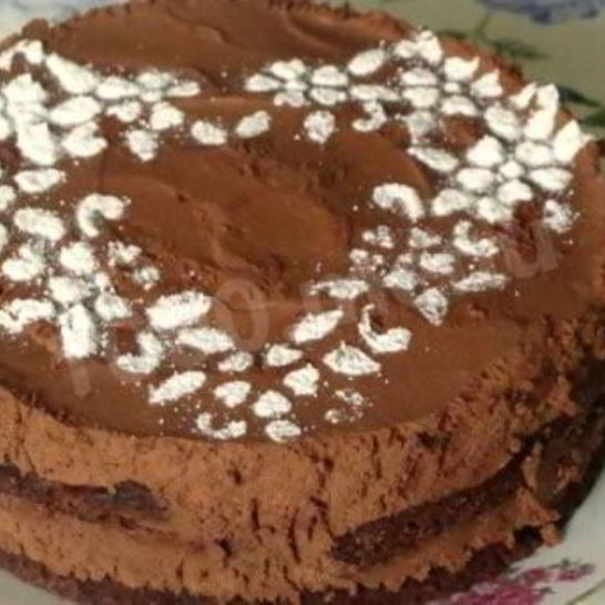 Рецепт шоколадного торта с грушами