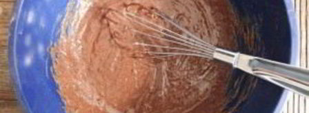 шоколадный торт с ягодами. Шаг 2