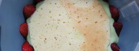 торт фрезье с фисташковым муссом. Шаг 26