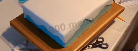 торт холодное сердце. Шаг 5