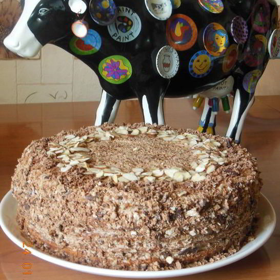 Рецепт торта коровка