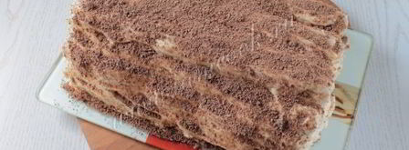 торт монастырская изба с черносливом. Шаг 13