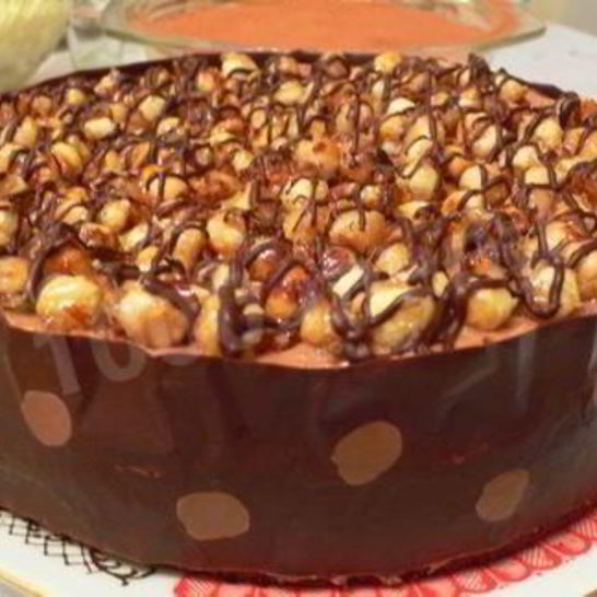 Рецепт торта на маргарине с медом и миндалем