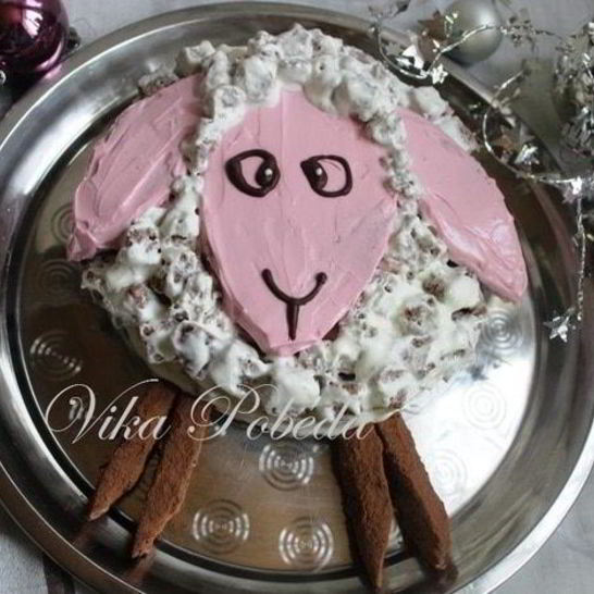 Рецепт торта овца