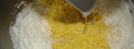 торт птичье молоко с каркаде. Шаг 3