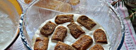 торт рождественский купол. Шаг 13