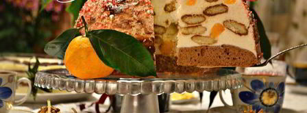 торт рождественский купол. Шаг 17