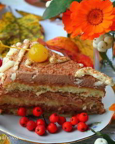 Торт с шоколадным маскарпоне