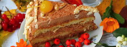 торт с шоколадным маскарпоне. Шаг 22