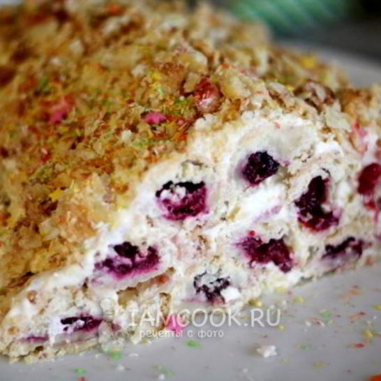 Рецепт торта вишня в шалаше