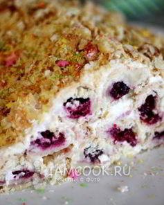 Торт Вишня в шалаше