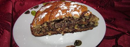 торт зебра на кефире. Шаг 11