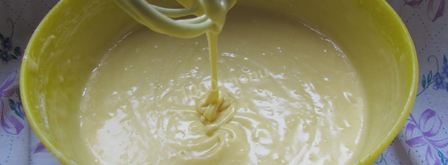 торт зебра на кефире. Шаг 4