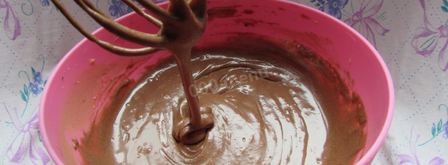 торт зебра на кефире. Шаг 5