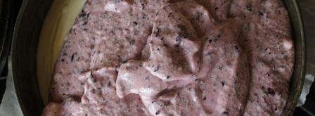 трехслойный творожно-ягодный торт. Шаг 6