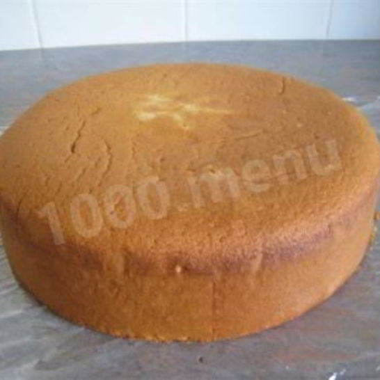 Рецепт воздушного бисквита для торта