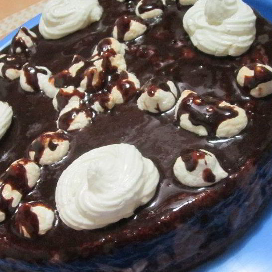 Рецепт воздушного торта с безе