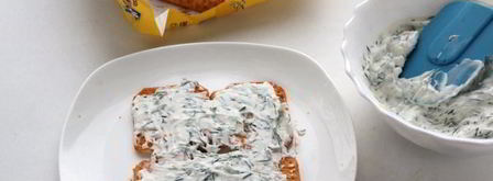 закусочный торт из крекера. Шаг 7