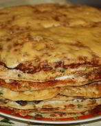 Закусочный торт Княжеский