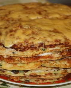 Закусочный торт Княжеский