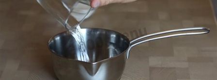 зеркальная глазурь для торта шоколадная. Шаг 14