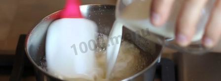 зеркальная глазурь для торта шоколадная. Шаг 5