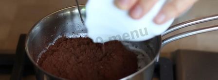 зеркальная глазурь для торта шоколадная. Шаг 6
