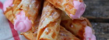 вафельные трубочки. Шаг 7