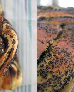 Вкусные рулеты из сдобного теста с маком