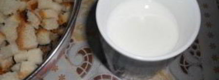 выпечка из черствого хлеба. Шаг 2