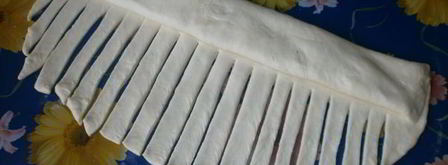 выпечка с шоколадно-ореховой пастой. Шаг 11